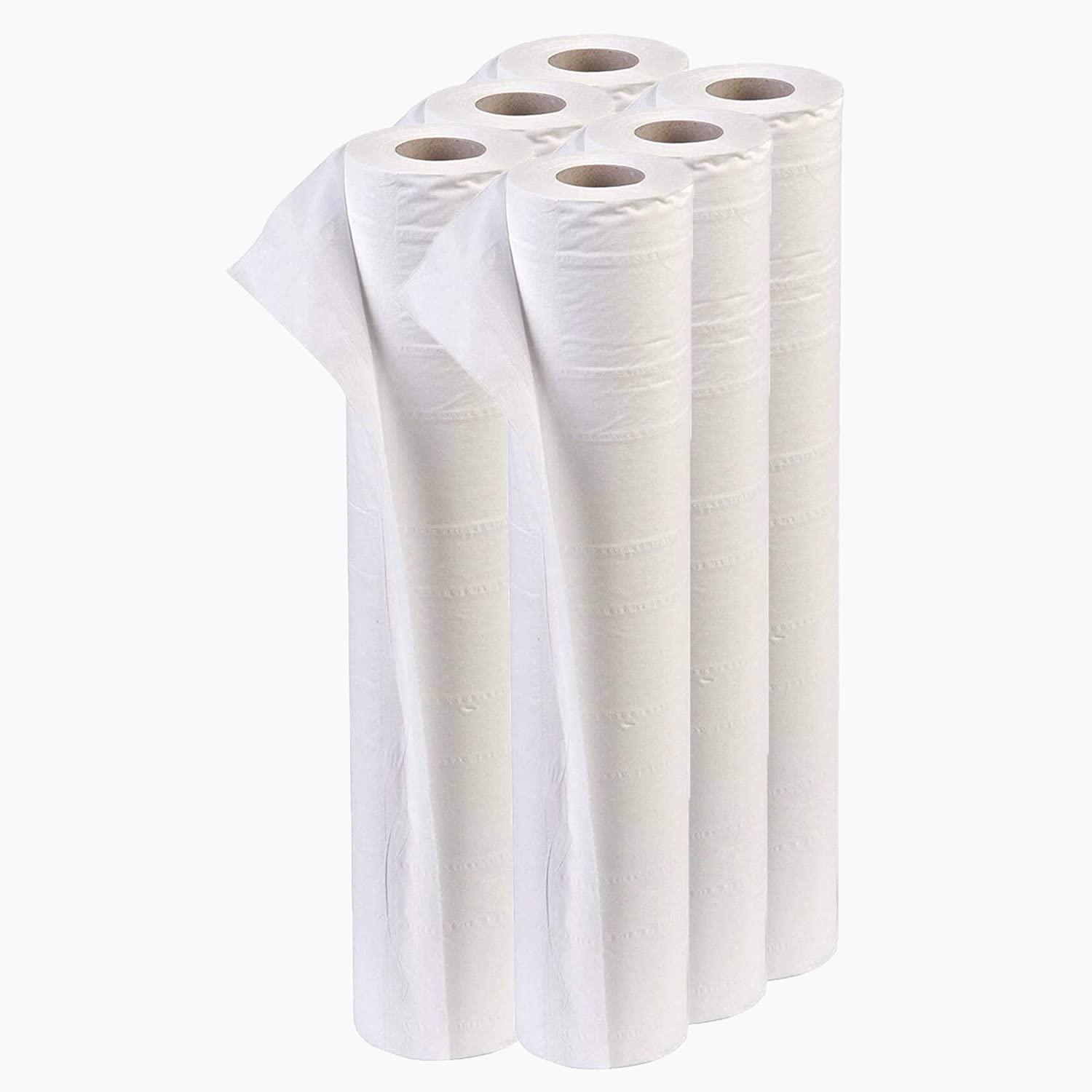 TPZ 40 Metres White Hygiene Coach Roll for Massage Table and Beauty Environment,...