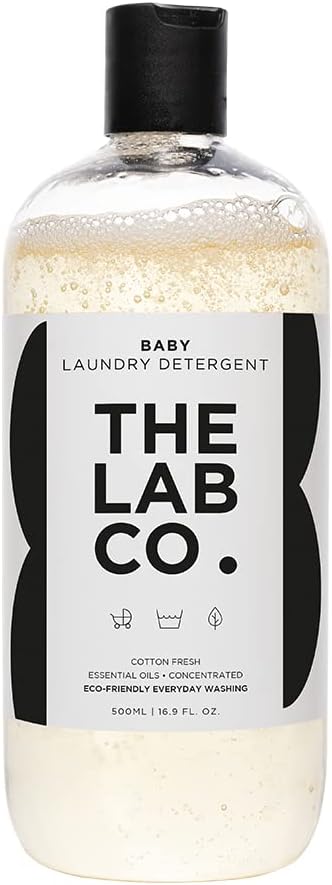 The Lab Co. Baby Wash Liquid Laundry Detergent for washing machines and hand was...
