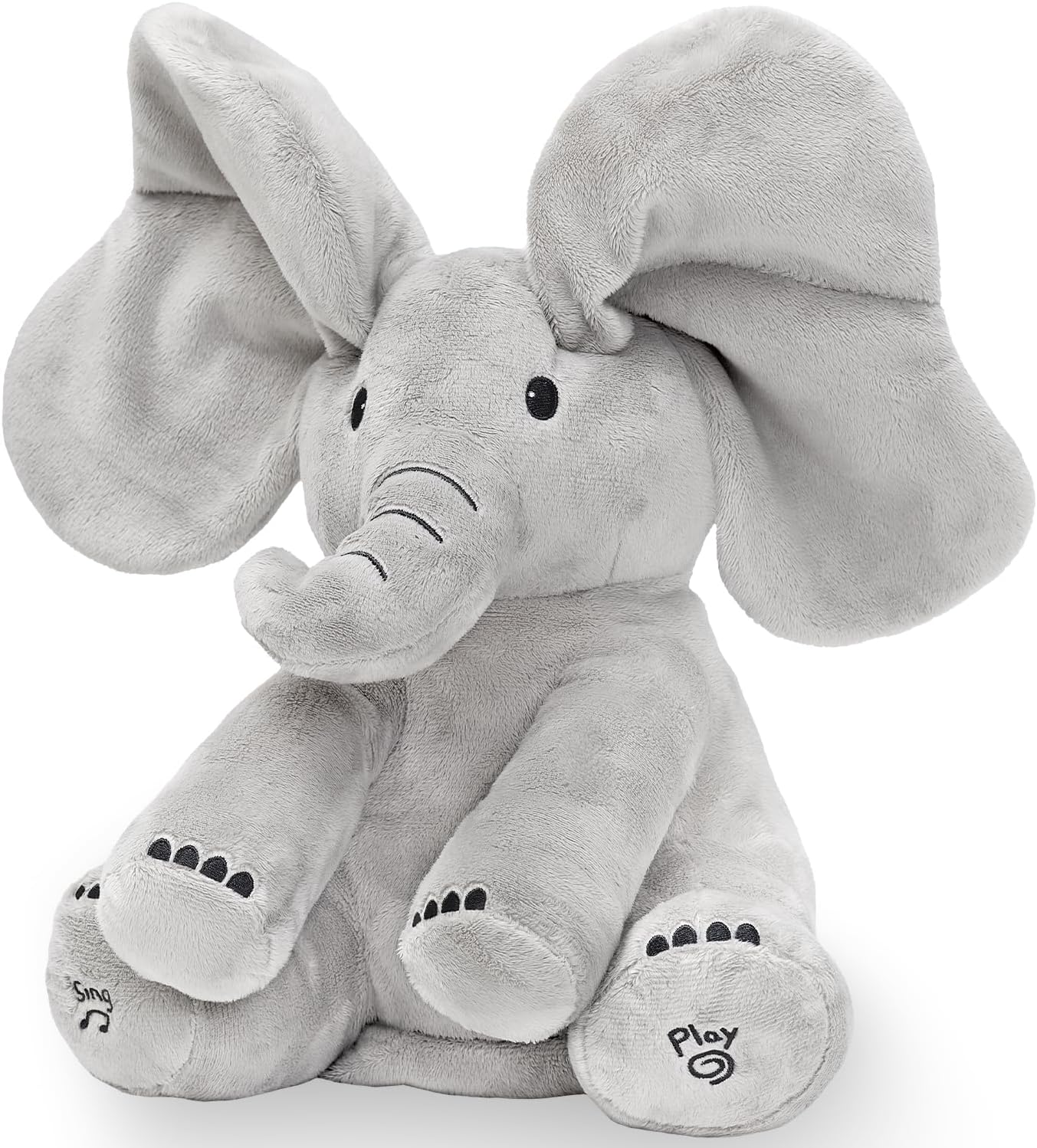 Tippi Peek a Boo Elephant Toy - Interactive Singing Elephant Teddy With Flapping...