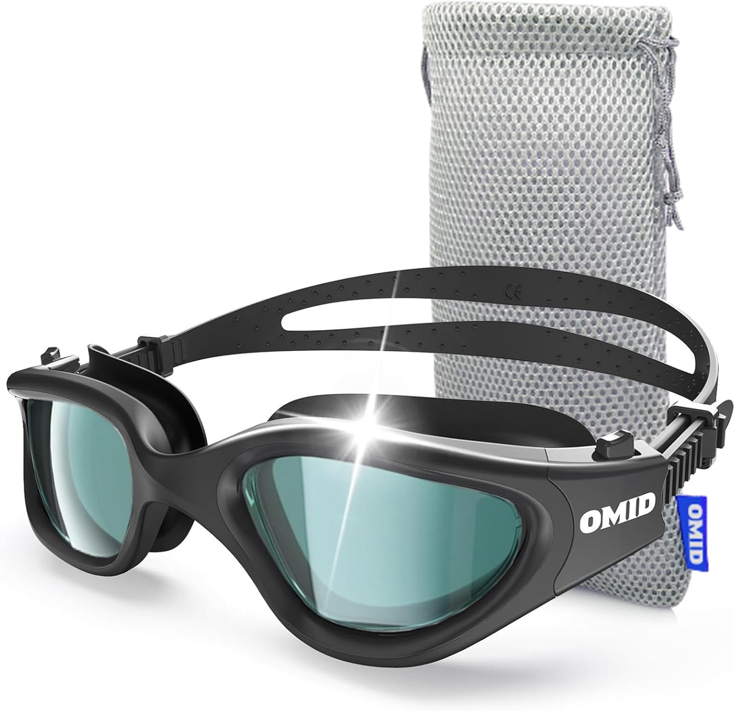 High-Quality OMID Swim Goggles, Innovative Polarized Swimming Goggles, Unique Pa...