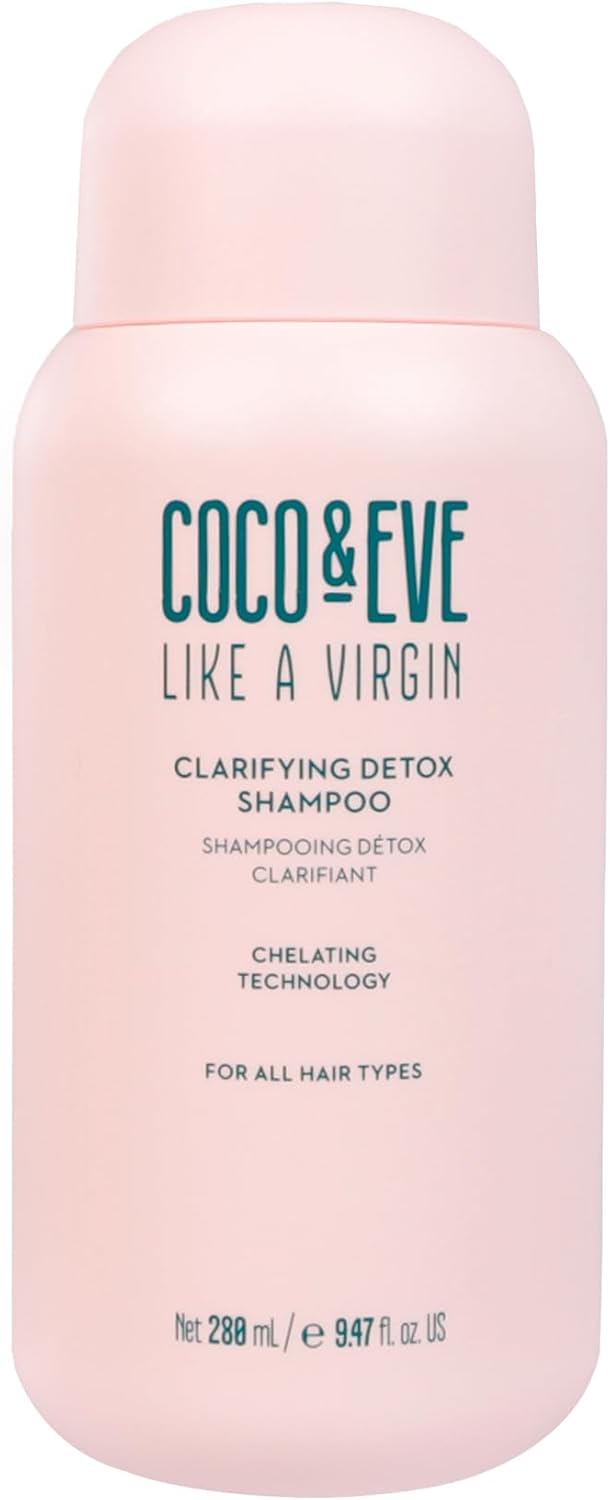 Coco and Eve Clarifying Detox Shampoo. Remove Hard Water & Product Build Up. Wit...