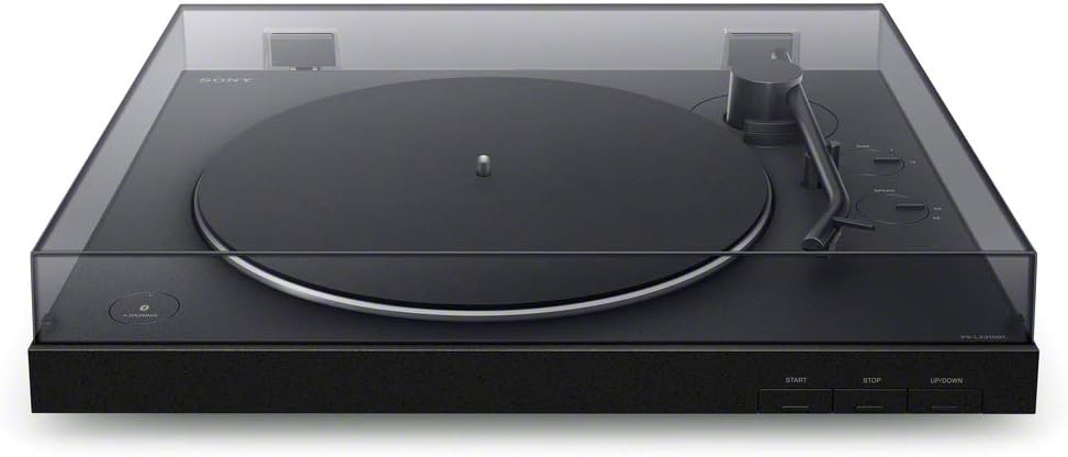 Sony PS-LX310BT Bluetooth Turntable with built-in Phono Pre-Amp, 2 speeds and 3...