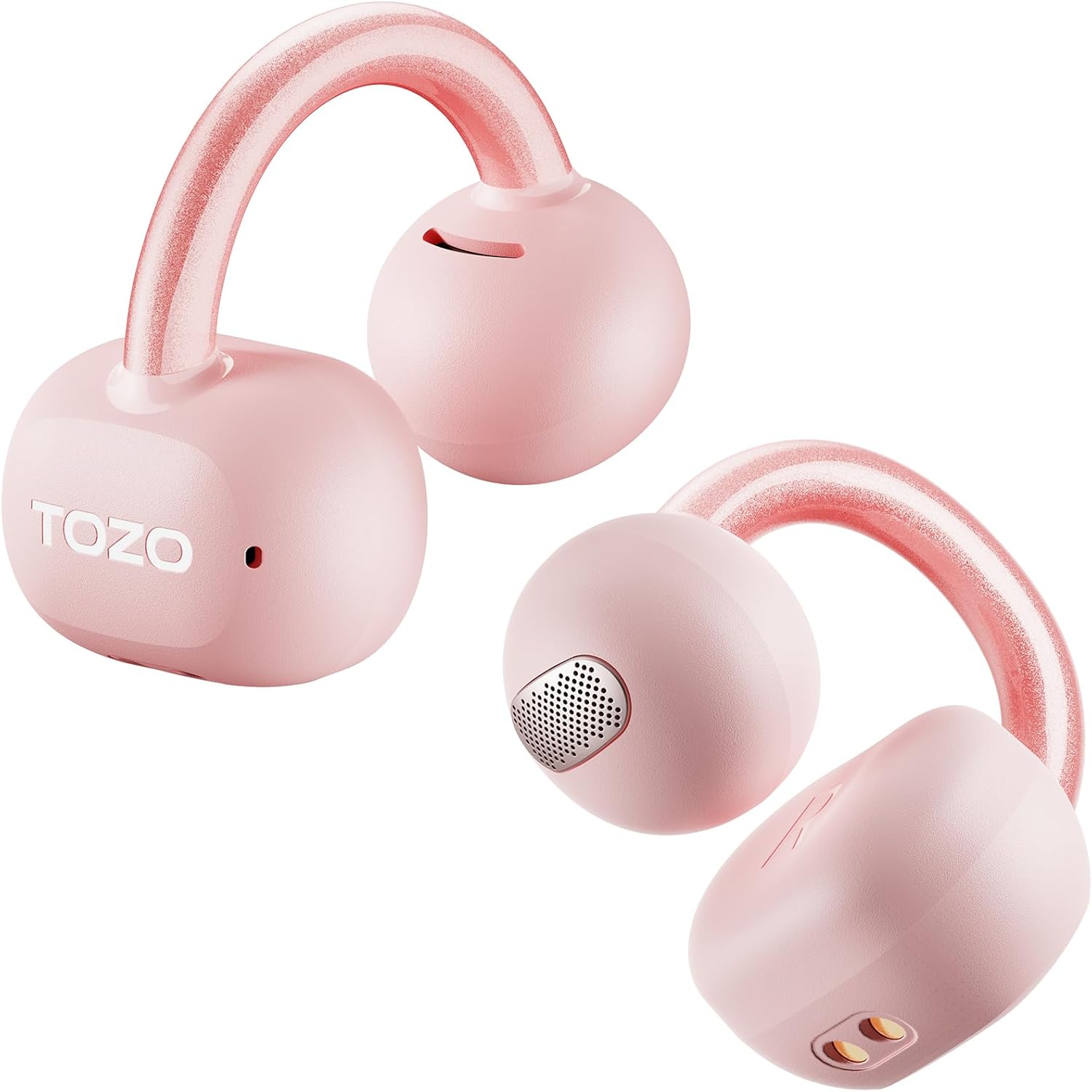 High-Quality TOZO OpenEarRing Headphones, Innovative Clip On Earphones, Lightwei...