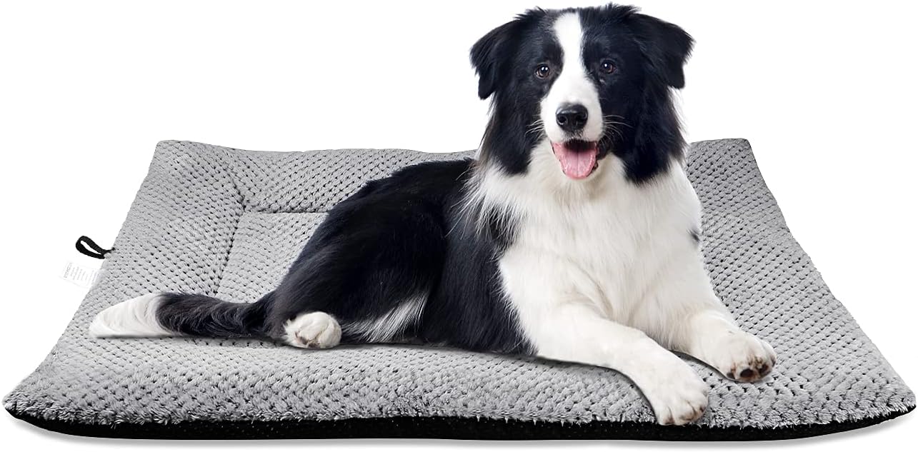 Onarway Dog Bed Mat Extra Large: Washable Fluffy Dog Bed Cushion for Cats Puppie...