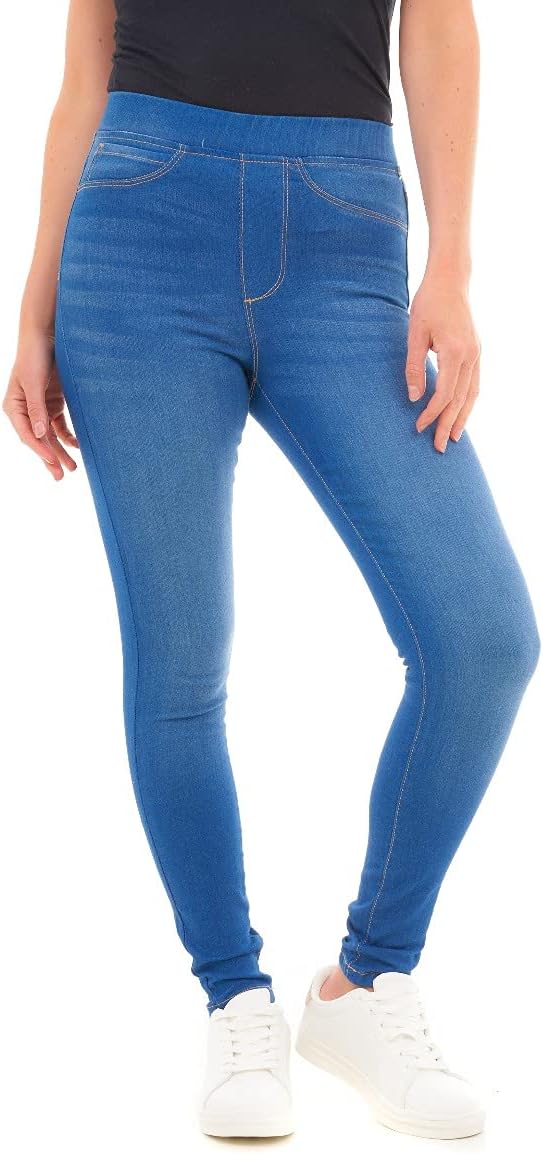 M17 Women's Ladies Denim Jeans Jeggings Skinny Fit Classic Casual Trousers Pants...