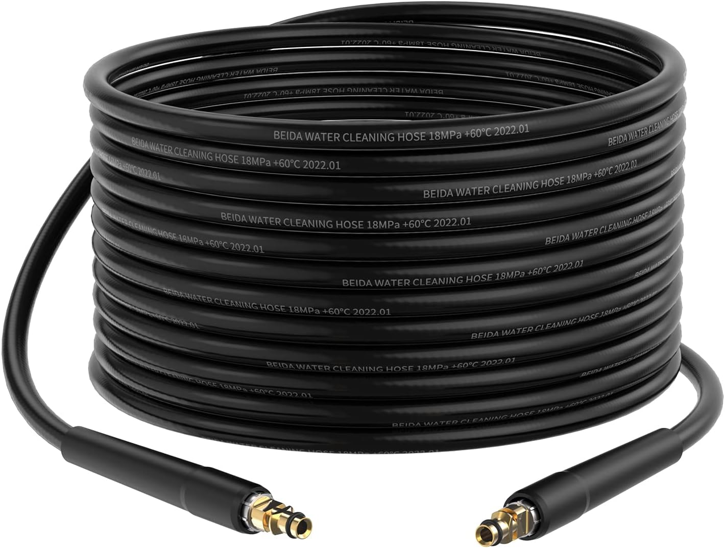 Stone Banks 10m Pressure Washer Hose for Karcher Quick Connect System, High Pres...