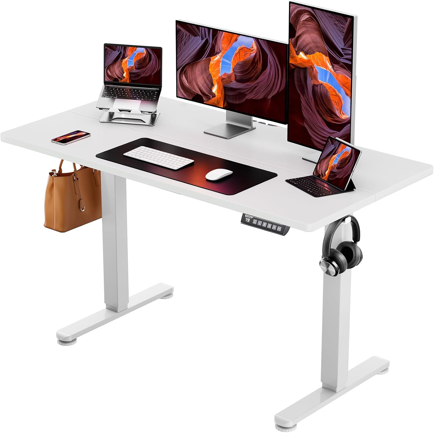 High-Quality ErGear Electric Standing Desk, Efficient Height Adjustable Sit Stan...