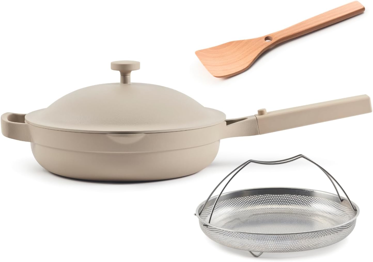 Our Place Always Pan 2.0, Special Nonstick Toxin-Free Ceramic Cookware, Innovati...