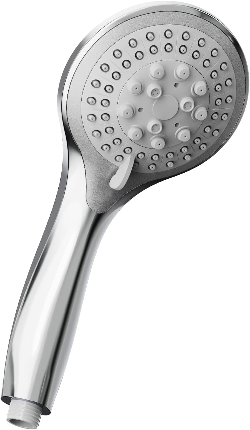 VEHHE Shower Head, High Pressure Shower Heads with 5 Spray Modes(Only Shower Hea...