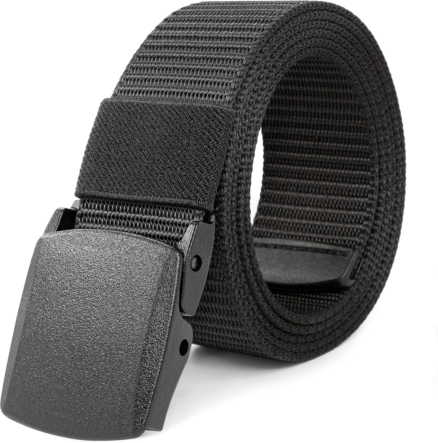 LXMY Work Belts for Men,Belts for Men,Adjustable Nylon Fabric Belt,No Metal Buck...