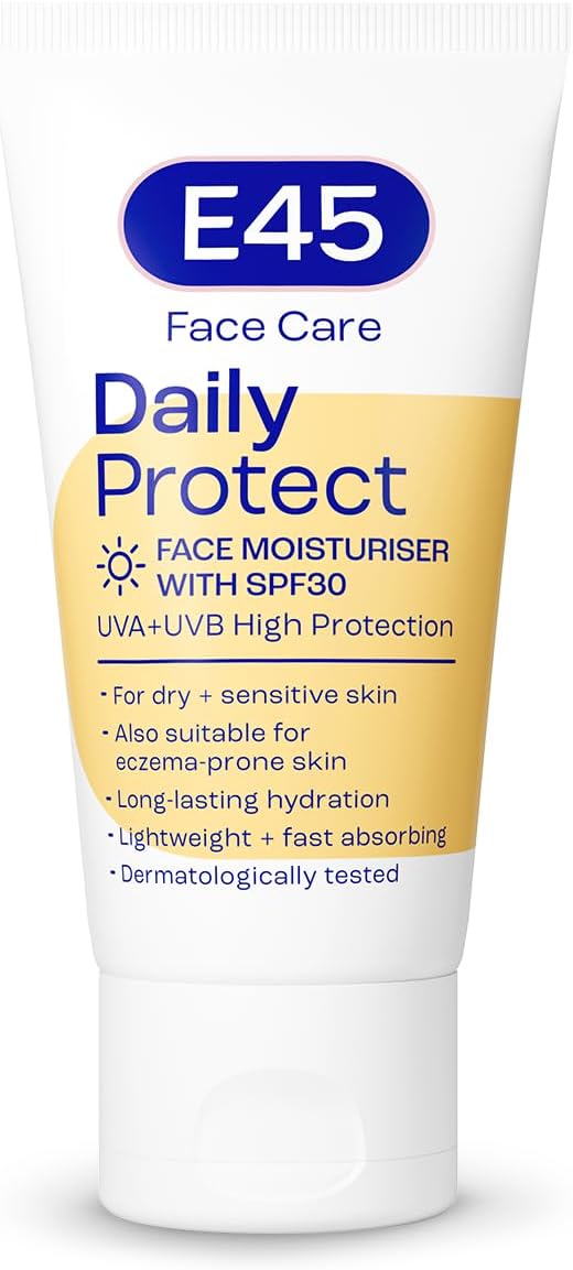 E45 SPF Face Moisturiser, Special Hydrating Facial Moisturiser, Innovative Moist...