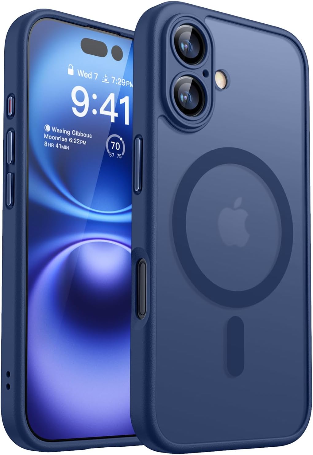 CANSHN Magnetic for iPhone 16 Case, Upgraded [Full Camera Protection] [Compatibl...