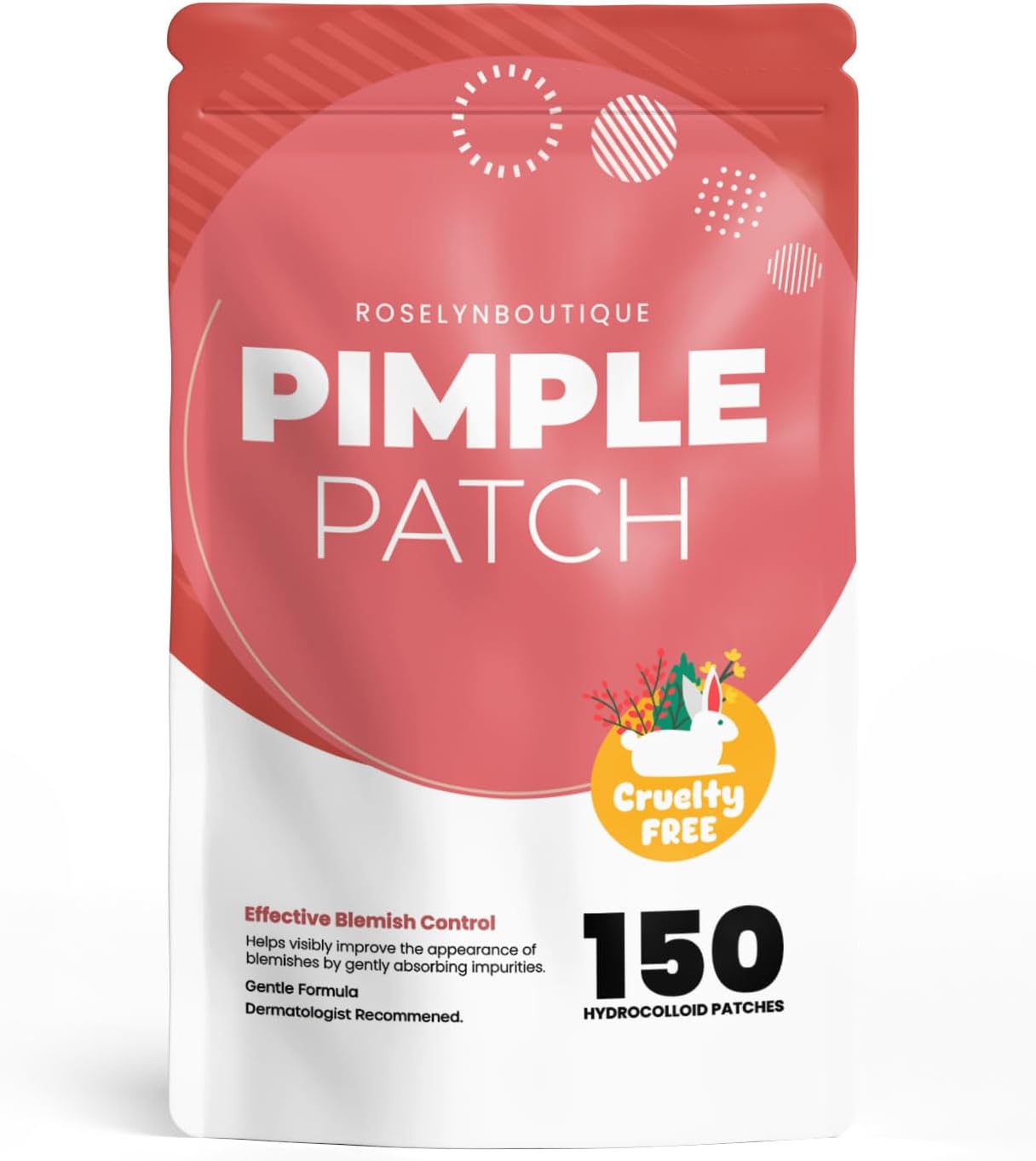 Top-Quality ROSELYNBOUTIQUE Pimple Patches, Exceptional Acne Solution with 150 D...