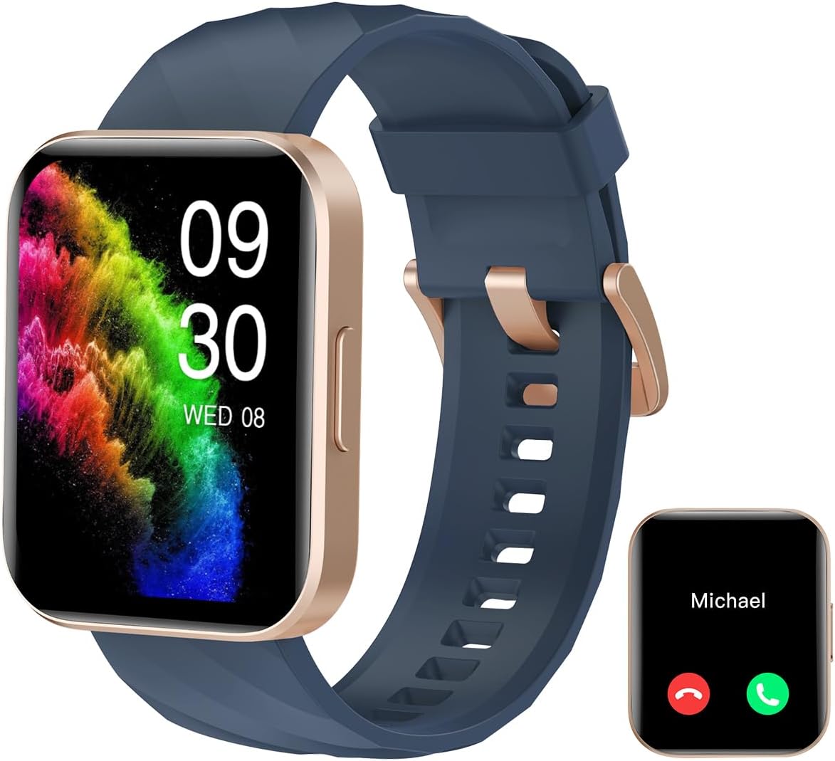 RUIMEN Smart Watch for Women Men Smart Watches with Call Function Fitness Tracke...