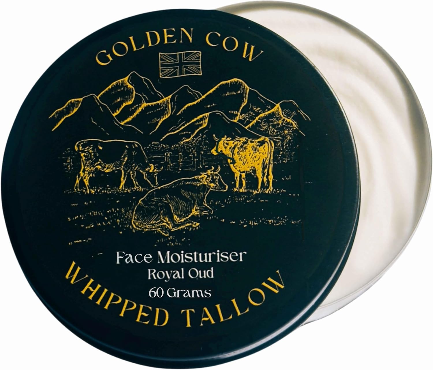 Premium Grass Fed Beef Tallow Whipped Balm, Exceptional Beef Tallow Face Cream,...