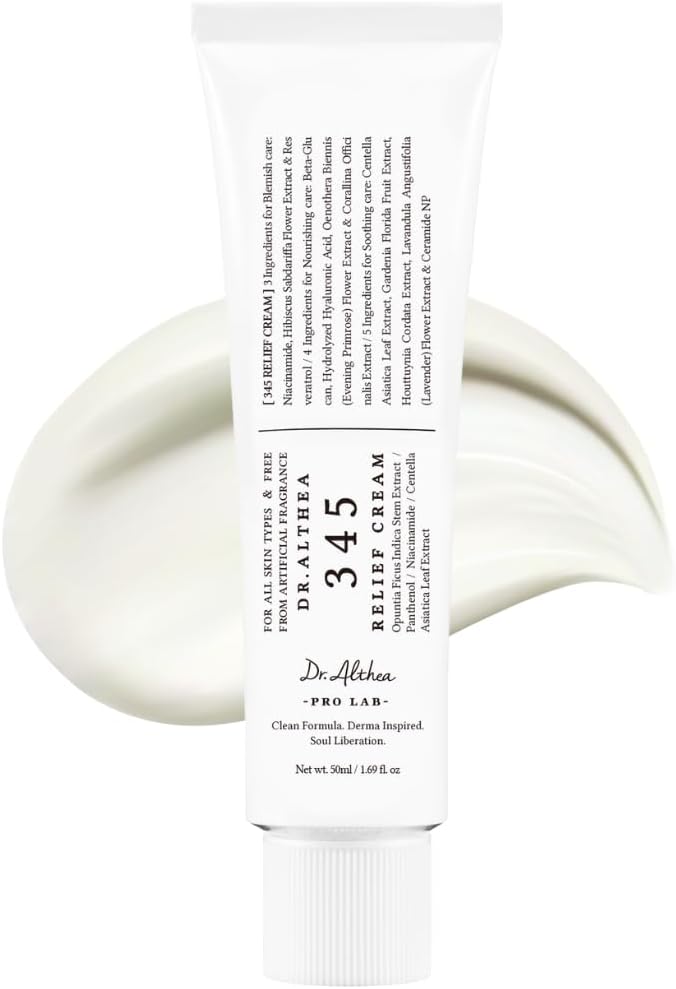 Dr.Althea 345 Relief Cream, Special Daily Face Moisturizer, Innovative Blemish R...