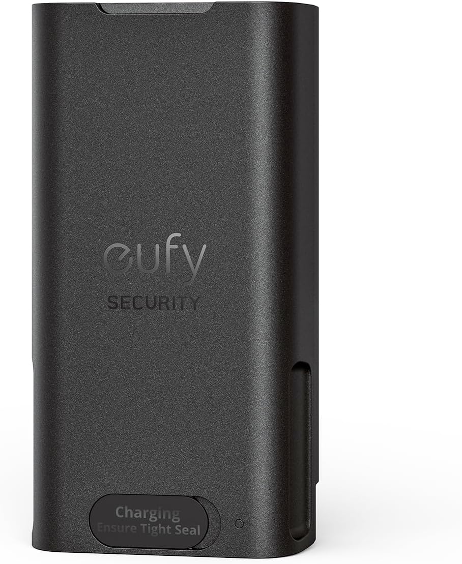 eufy Security Rechargeable Battery Pack with USB-C, Quick-Release Battery Pack,...