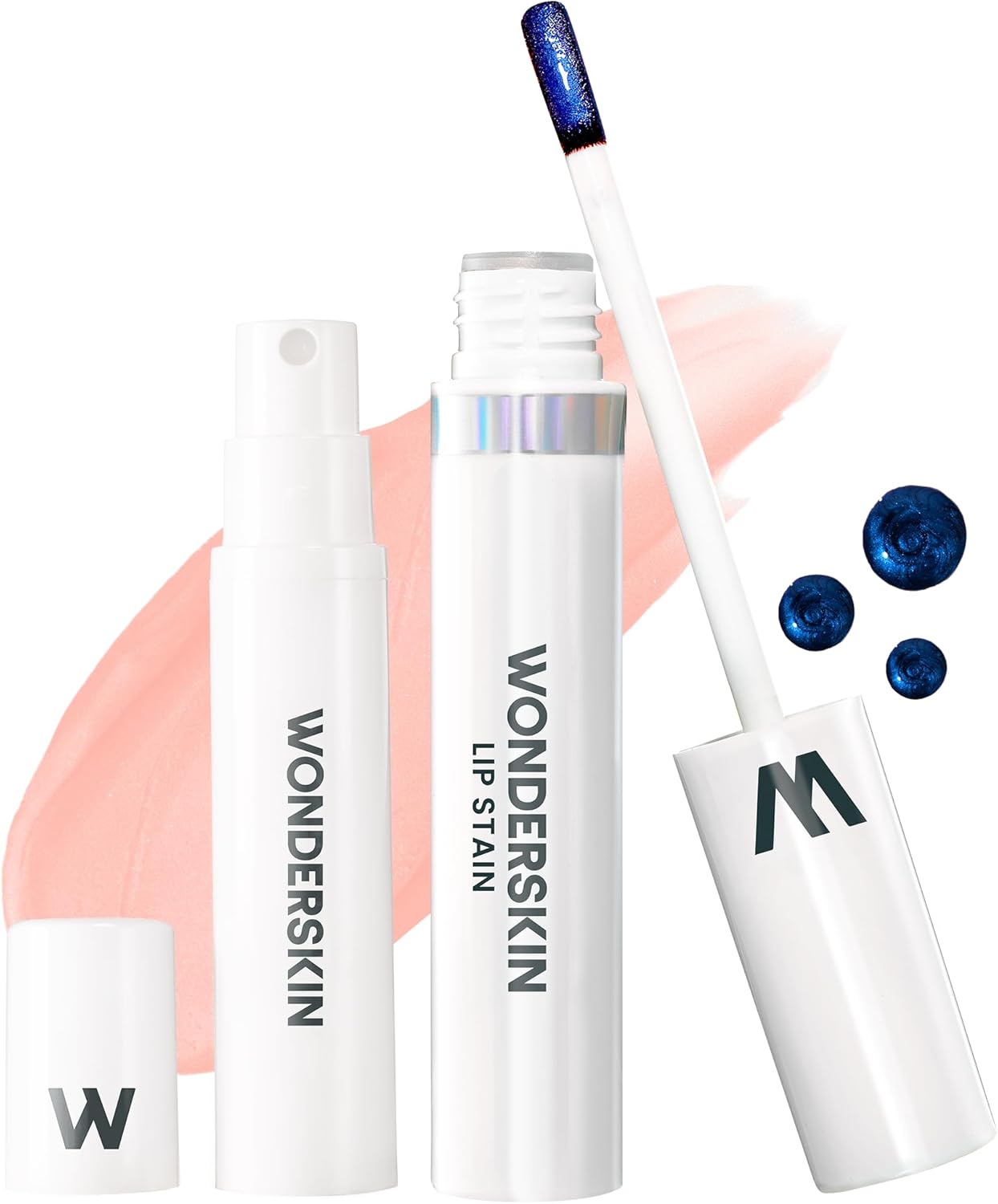 Wonderskin Wonder Blading Lip Stain Peel Off and Reveal Kit, Innovative Long Las...
