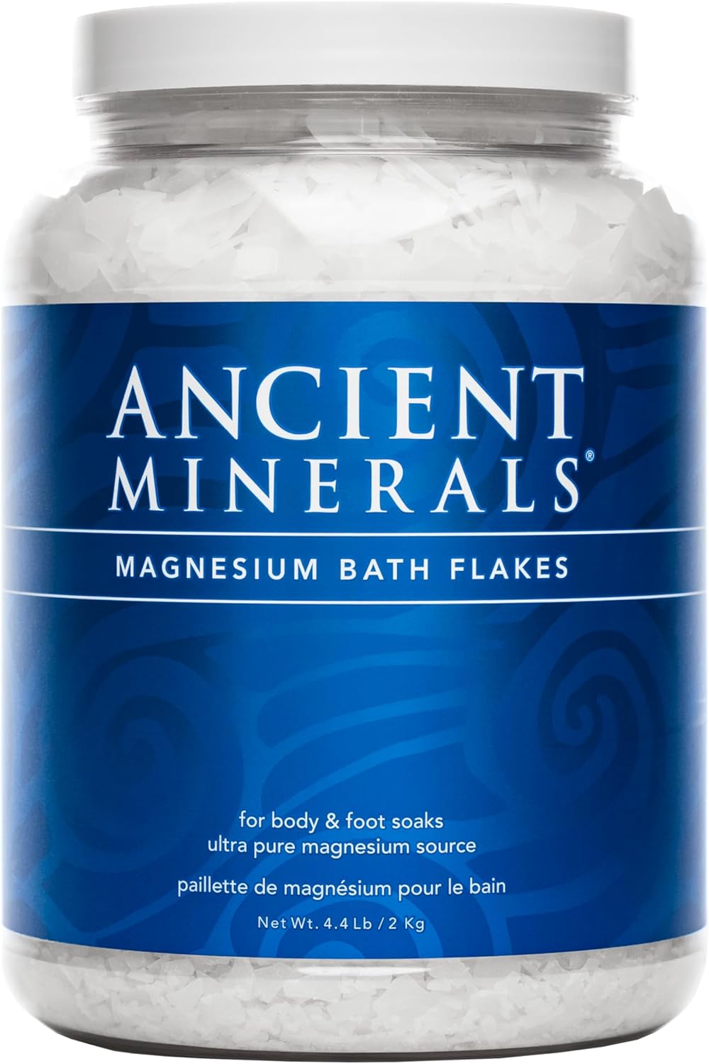 Ancient Minerals Magnesium Bath Flakes - Bathing Alternative to Epsom Salt - Soa...