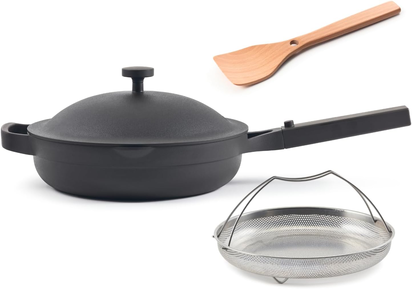 Innovative Our Place Always Pan 2.0, Special Nonstick and Toxin-Free Ceramic Coo...