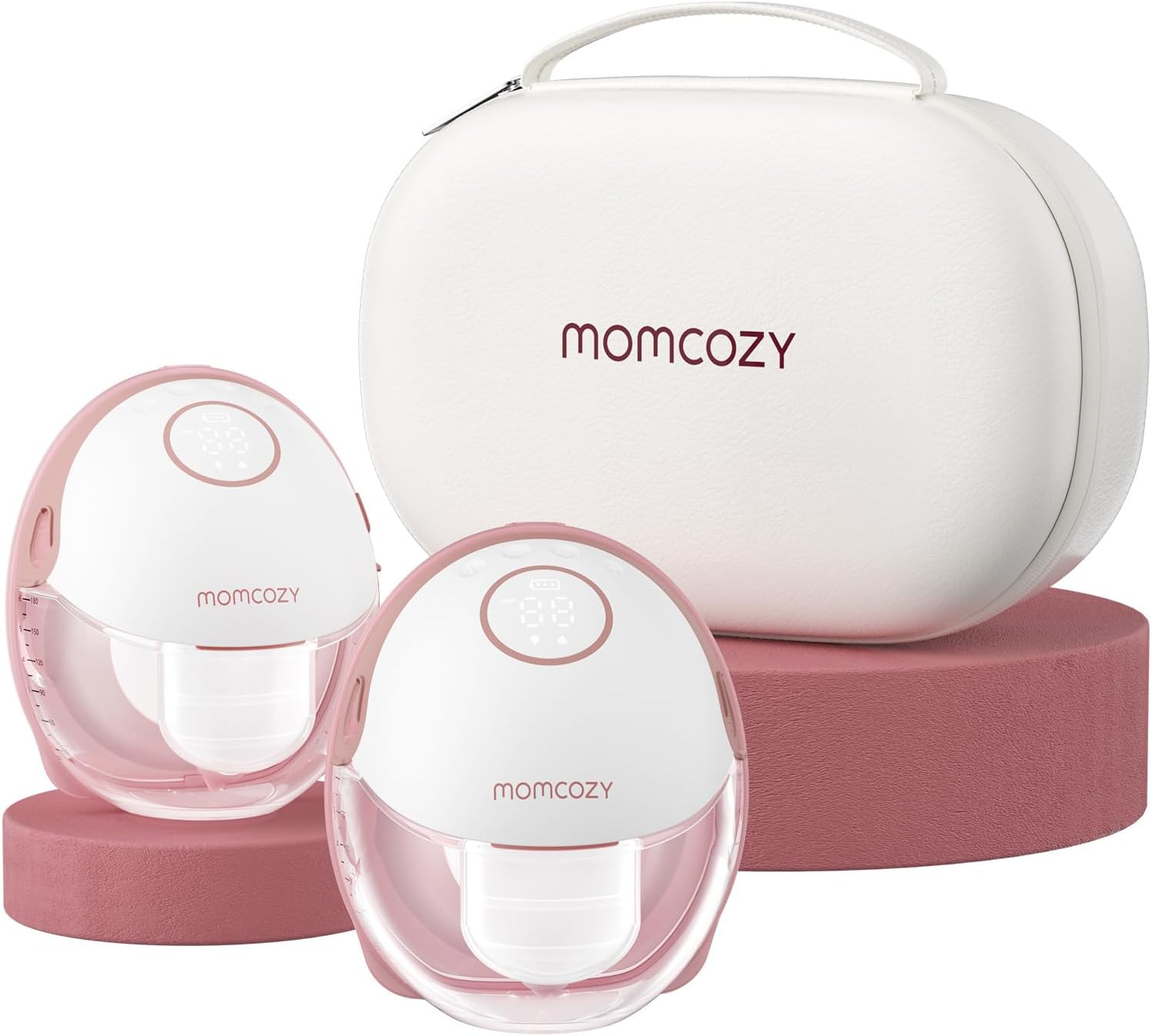 Momcozy Breast Pump Hands Free Mobile Style | M6, Wearable Breastfeeding Pump Id...