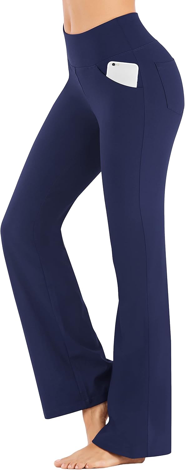 Special IUGA Bootcut Yoga Pants, High-Quality Flared Leggings with Pockets, Comf...