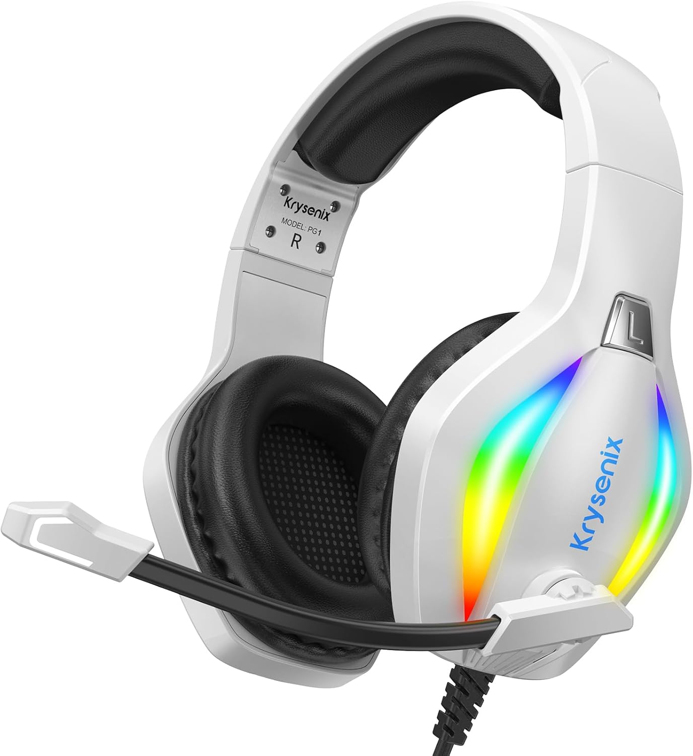 Krysenix PG1 Gaming Headset for PS4, PS5, PC, Xbox one, Switch, Wired Gamer Head...
