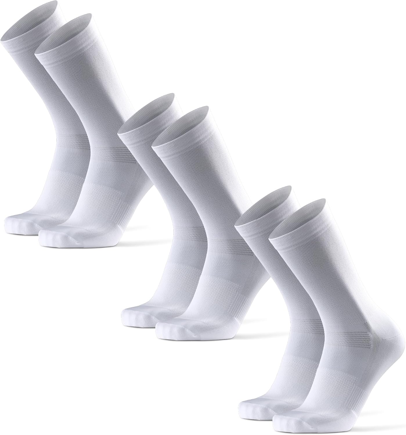 DANISH ENDURANCE Performance Crew Cycling Socks, Special Cushioned Road Cycling...