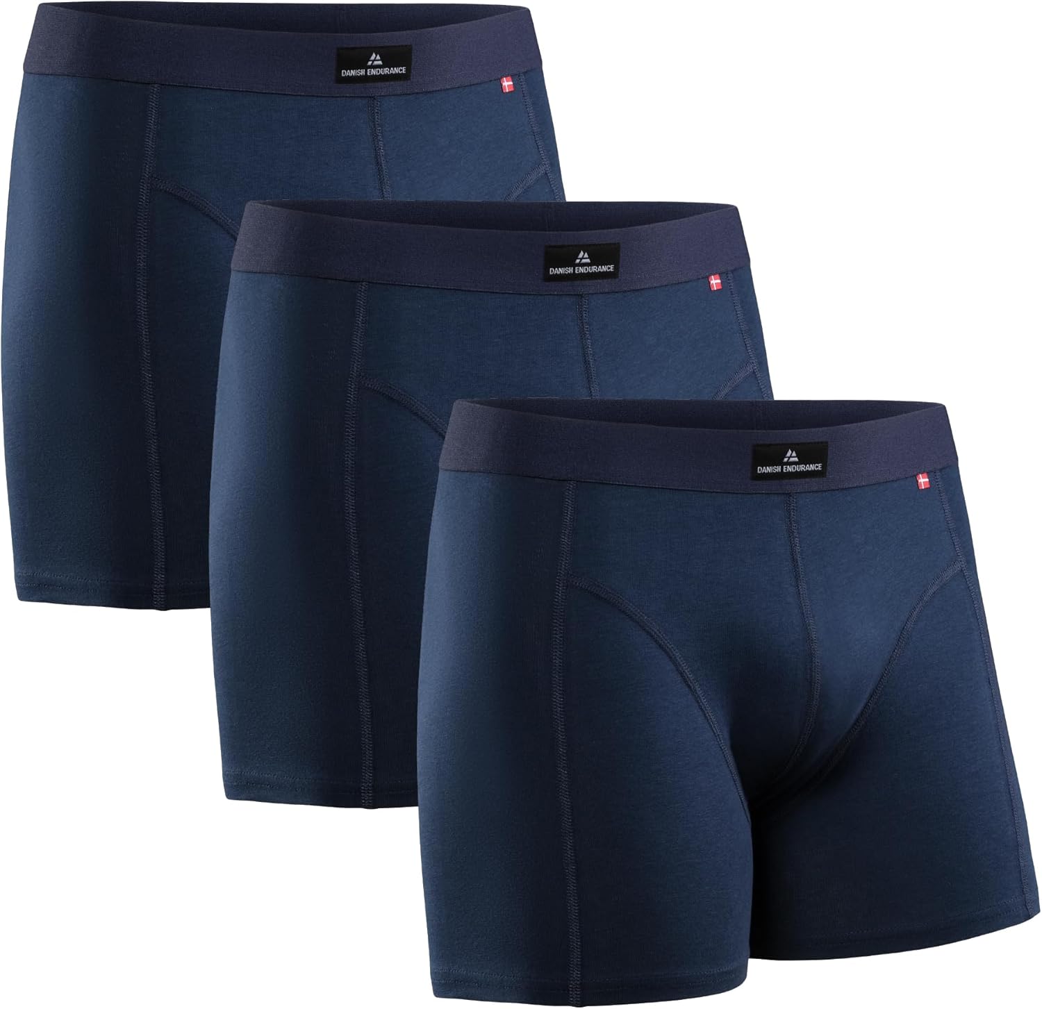 High-Quality DANISH ENDURANCE Men's Underwear Trunks, Special Soft Cotton Boxers...