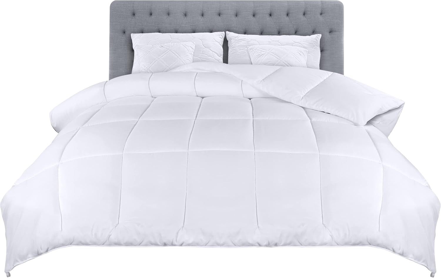 Utopia Bedding Double Duvet, 4.5 Tog All Year Round Coverless Duvet, Microfiber...