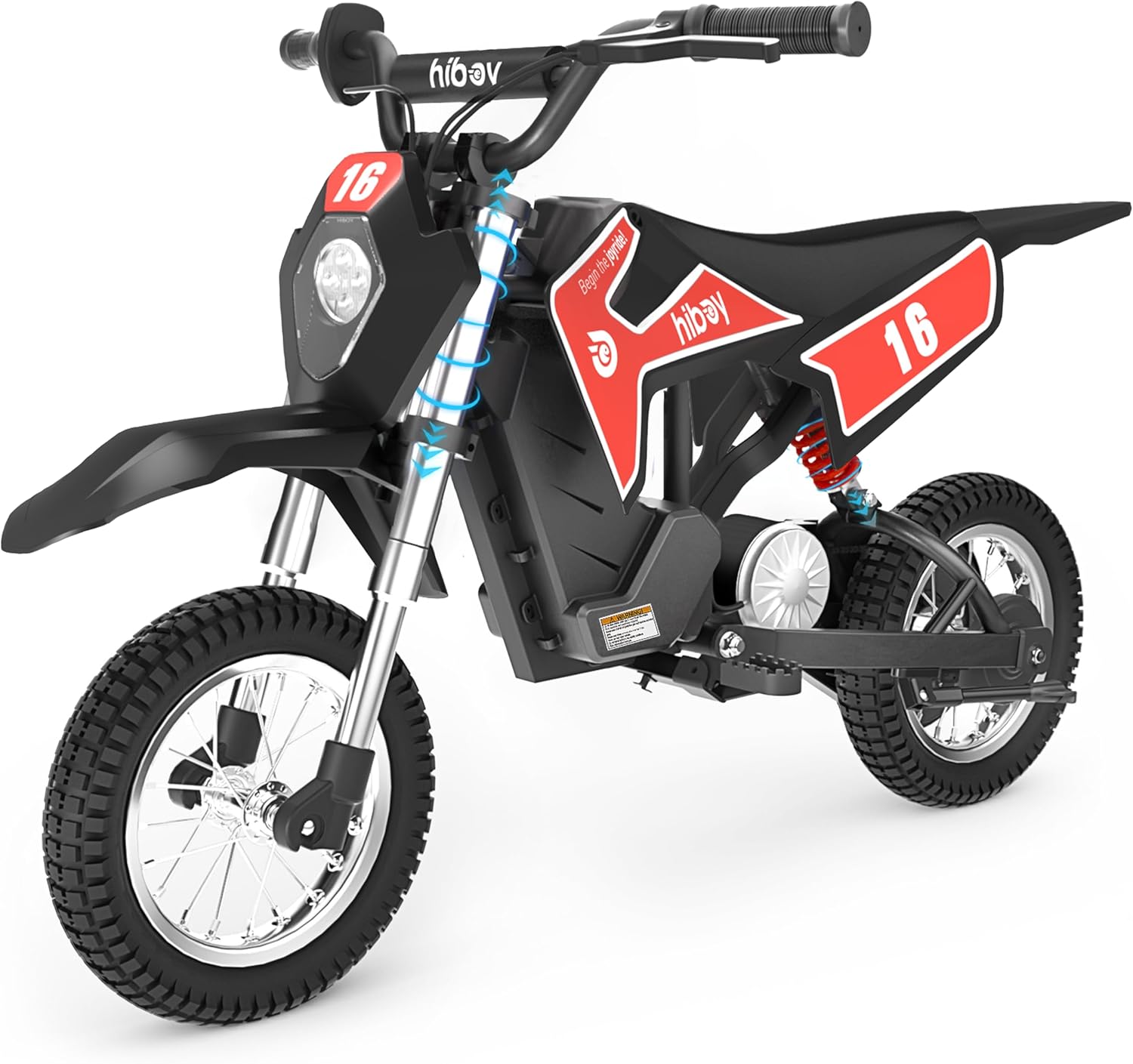 Hiboy DK1 36V Electric Dirt Bike,300W Electric Motorcycle - Up to 15.5MPH & 13.7...