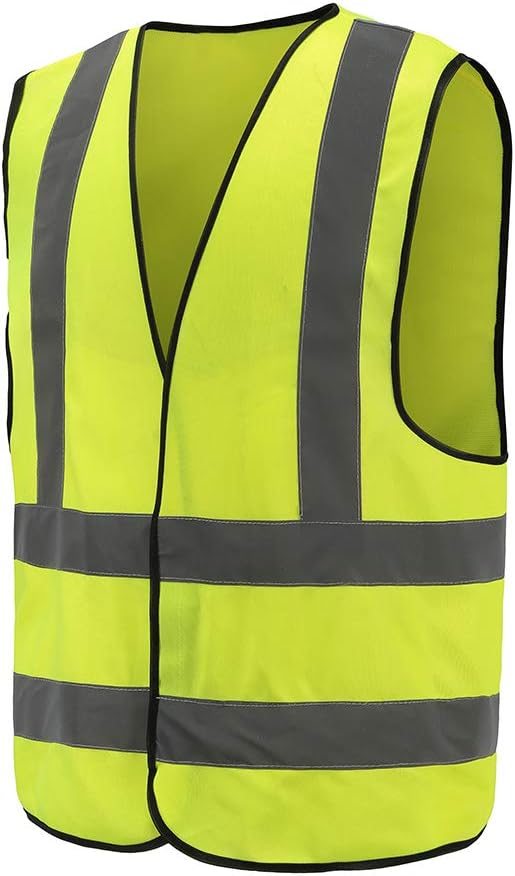 High-Quality Reflective Vest, 12 Colors Optional Hi Vis Visibility Waistcoat, Re...