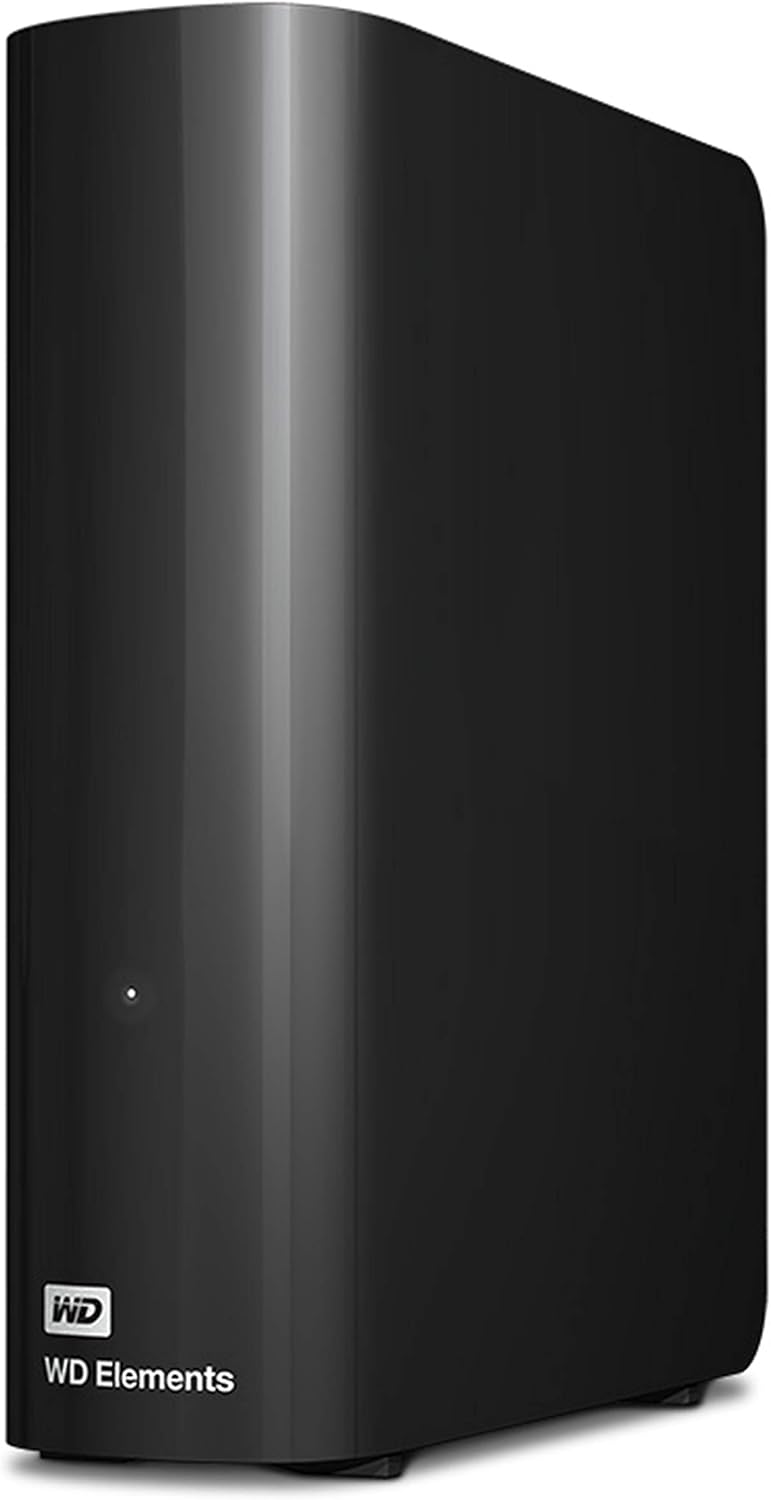 WD 16TB Elements Desktop External Hard Drive, USB 3.0 for plug-and-play storage...
