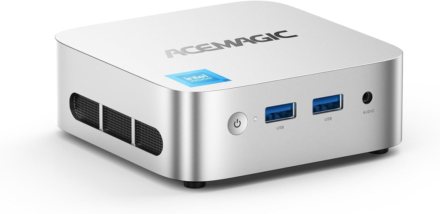 ACEMAGIC N150 Vista Mini PC V1, Twin Lake N150(Beat N100/N95, up to 3.6GHz), 16G...