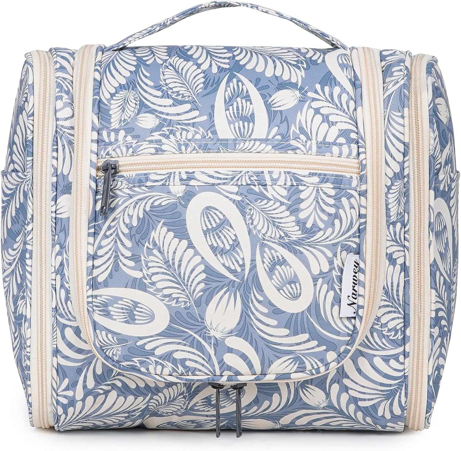 Narwey Travel Hanging Toiletry Wash Bag Makeup Cosmetic Organizer for Women (Blu...