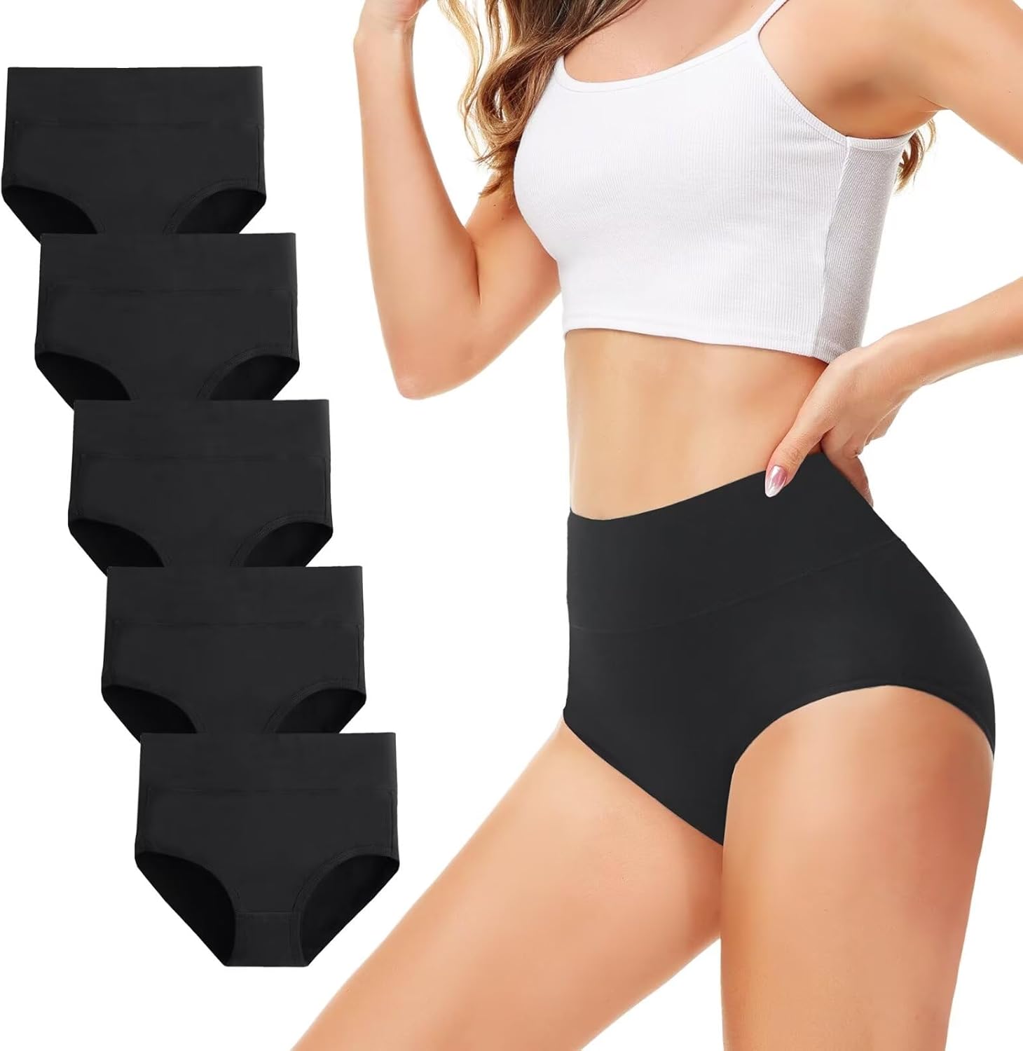 Special TUUHAW Underwear, High-Quality Women High Waist Knickers, Essential Unde...