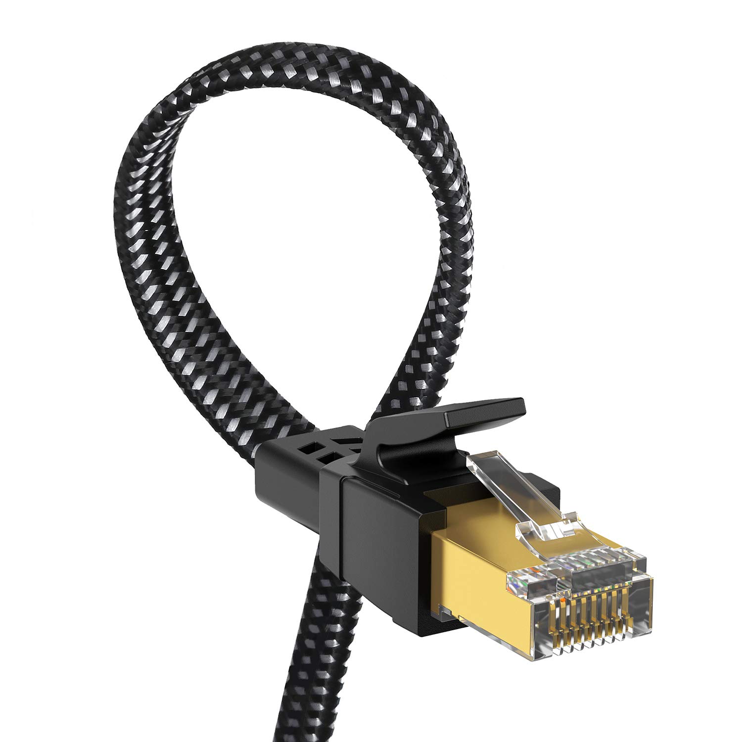Cat 8 Ethernet Cable, Special High-Speed Heavy Duty Network LAN Patch Cord, Inno...