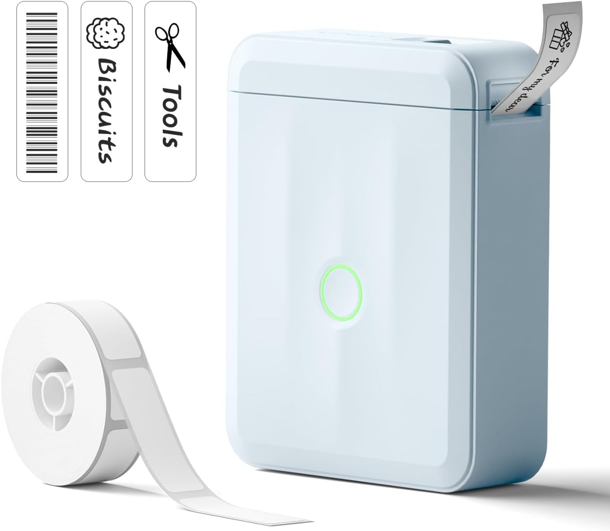 Innovative NIIMBOT Label Maker Machine, Upgraded Sticker Printer Maker with Whit...