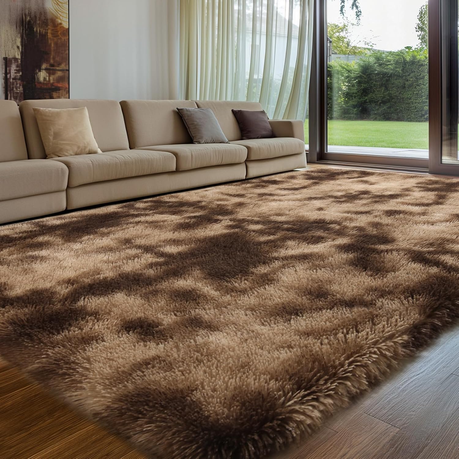 Unique Sour Lemon Area Rugs, High-Quality 8x10 Living Room Carpet, Special Large...