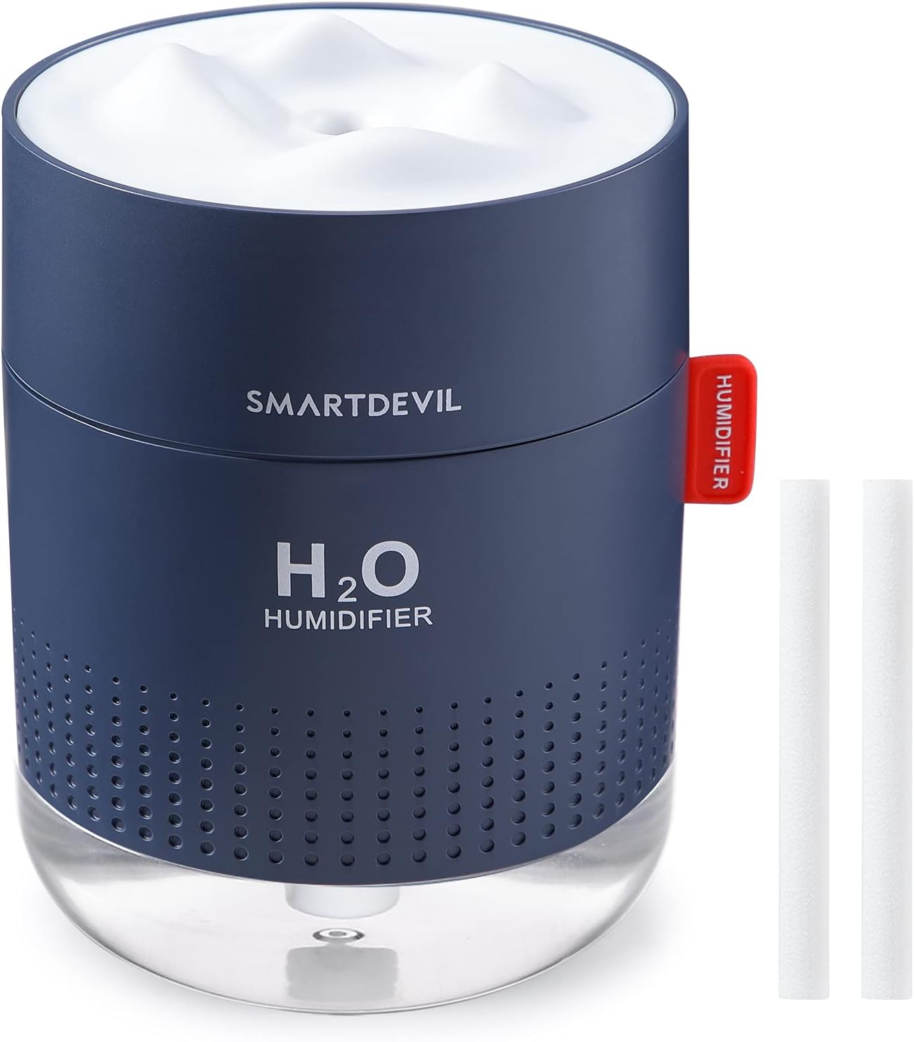 Innovative SmartDevil Humidifiers, Advanced 500ml Cool Mist Air Humidifier with...