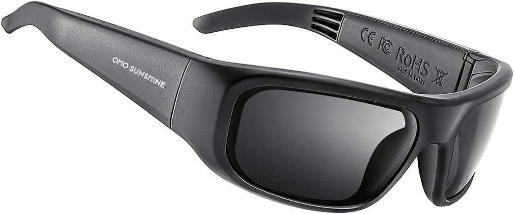 OhO Bluetooth Sunglasses,Open Ear Smart Glasses Listen Music and Calls with UV40...