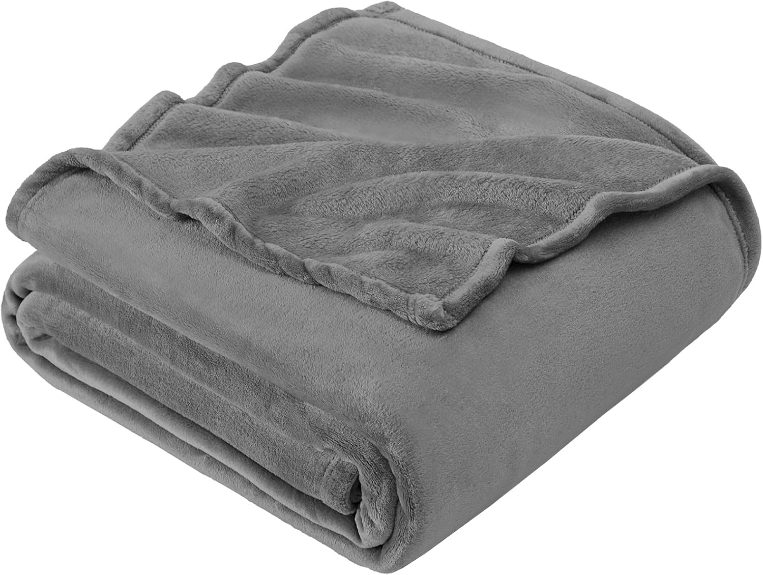 Premium EHEYCIGA Fleece Blanket, Exclusive Grey Throws for Sofas, Luxurious Warm...