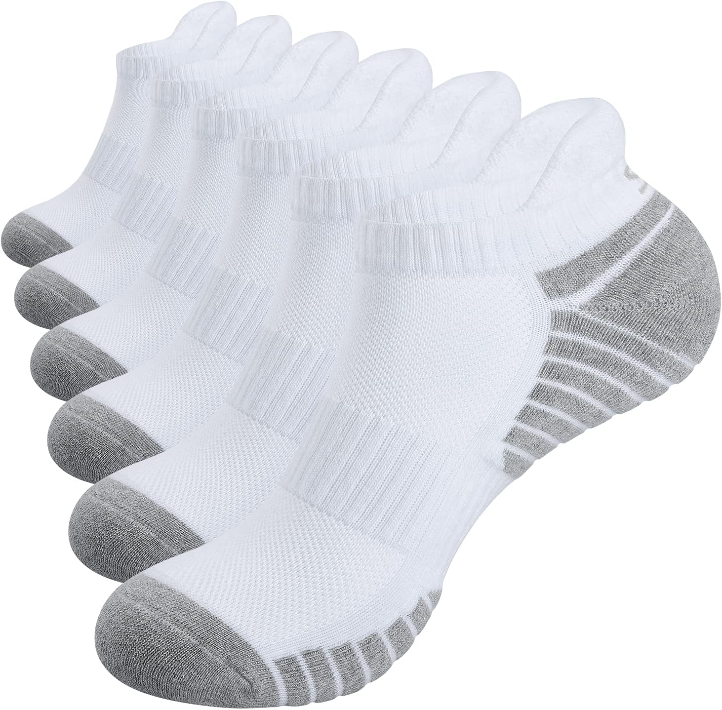 TANSTC Mens Running Socks Anti-Blister Cushioned S...