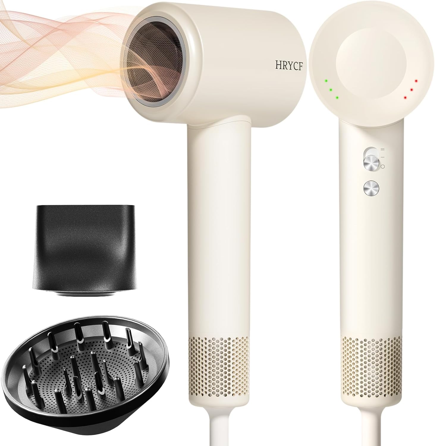 Hair Dryer, High-Speed 160000 RPM Blow Dryer with...