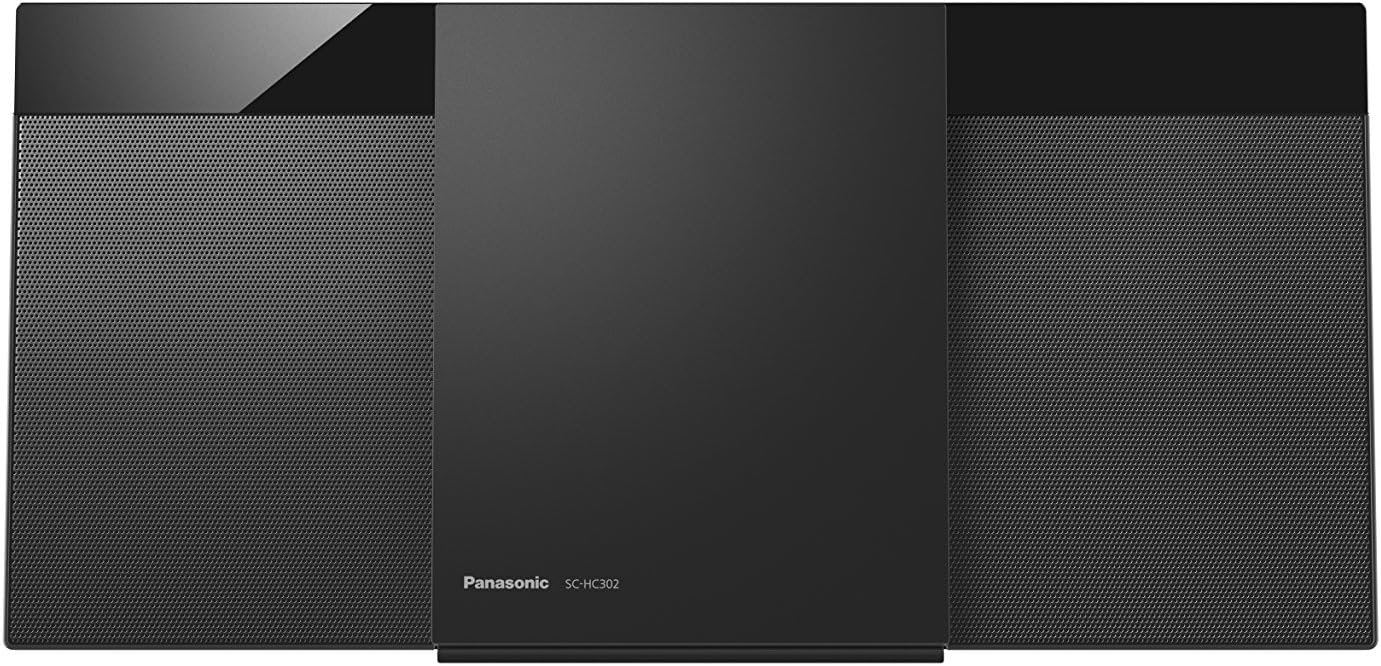 Panasonic SC-HC302EB-K Modern HiFi System with FM / DAB / DAB + Radio, 20W Speak...