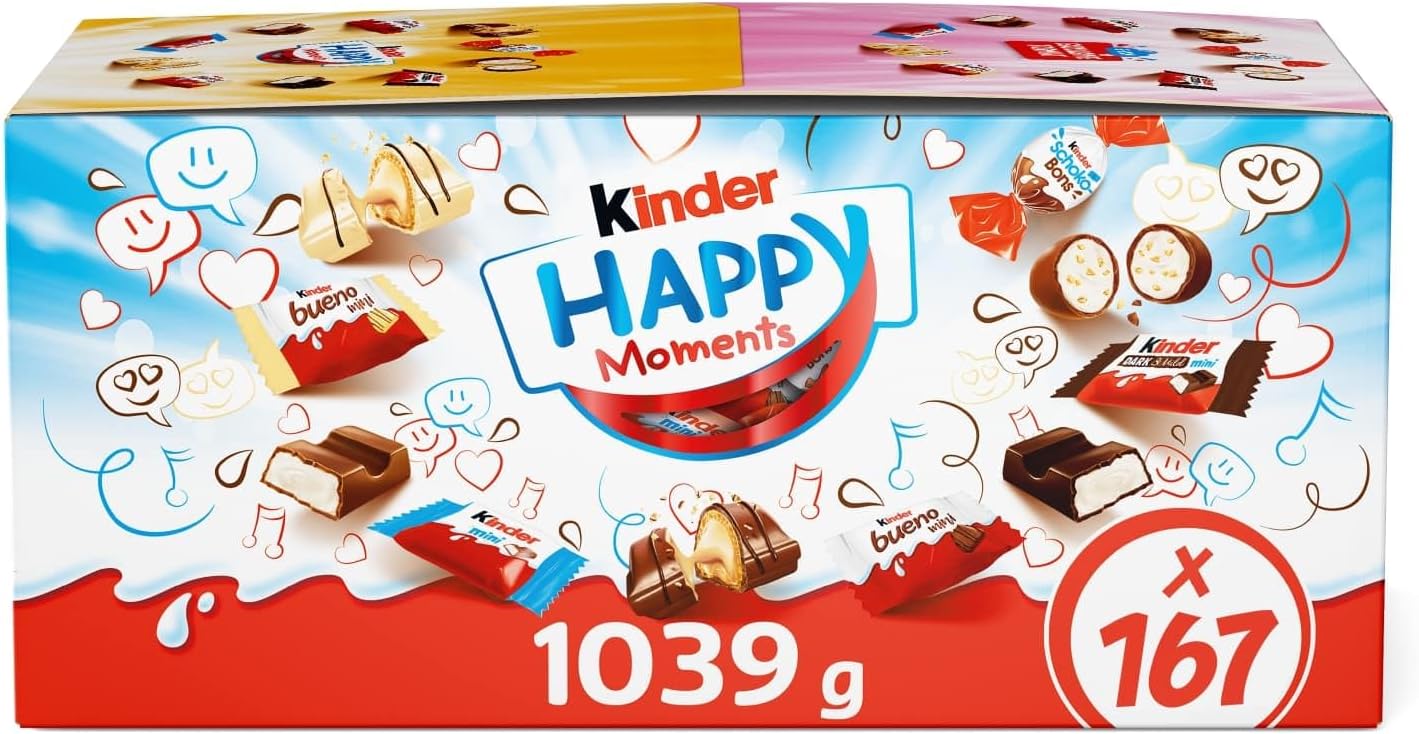 Kinder Chocolate Exclusive Happy Moments Bulk Choc...