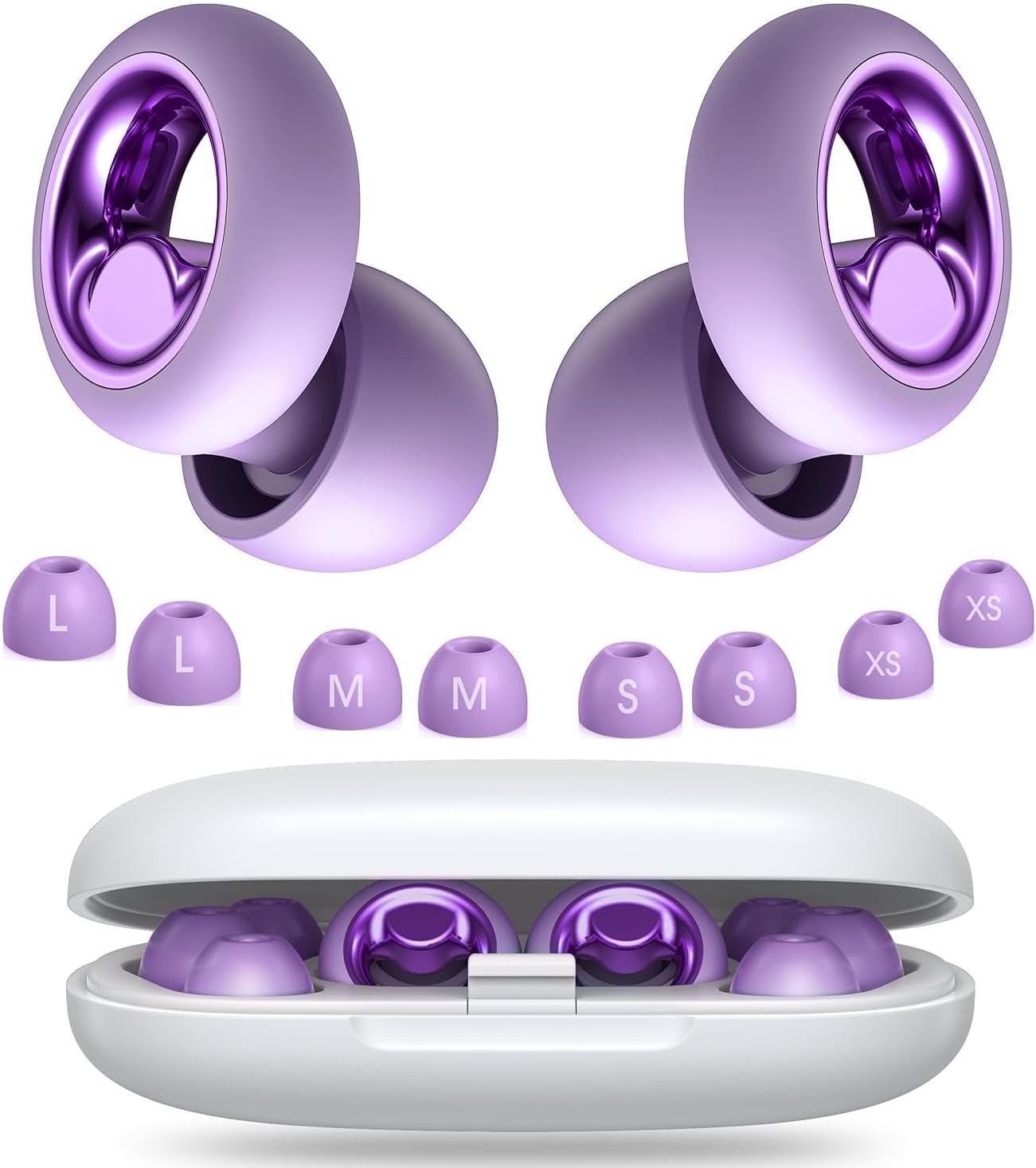 Ear Plugs for Sleep Noise Cancelling,45dB Soft and...