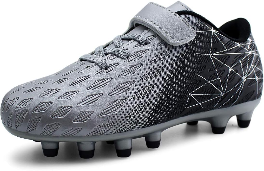 brooman Kids Firm Ground Soccer Cleats, Special Athletic Outdoor Football Shoes...