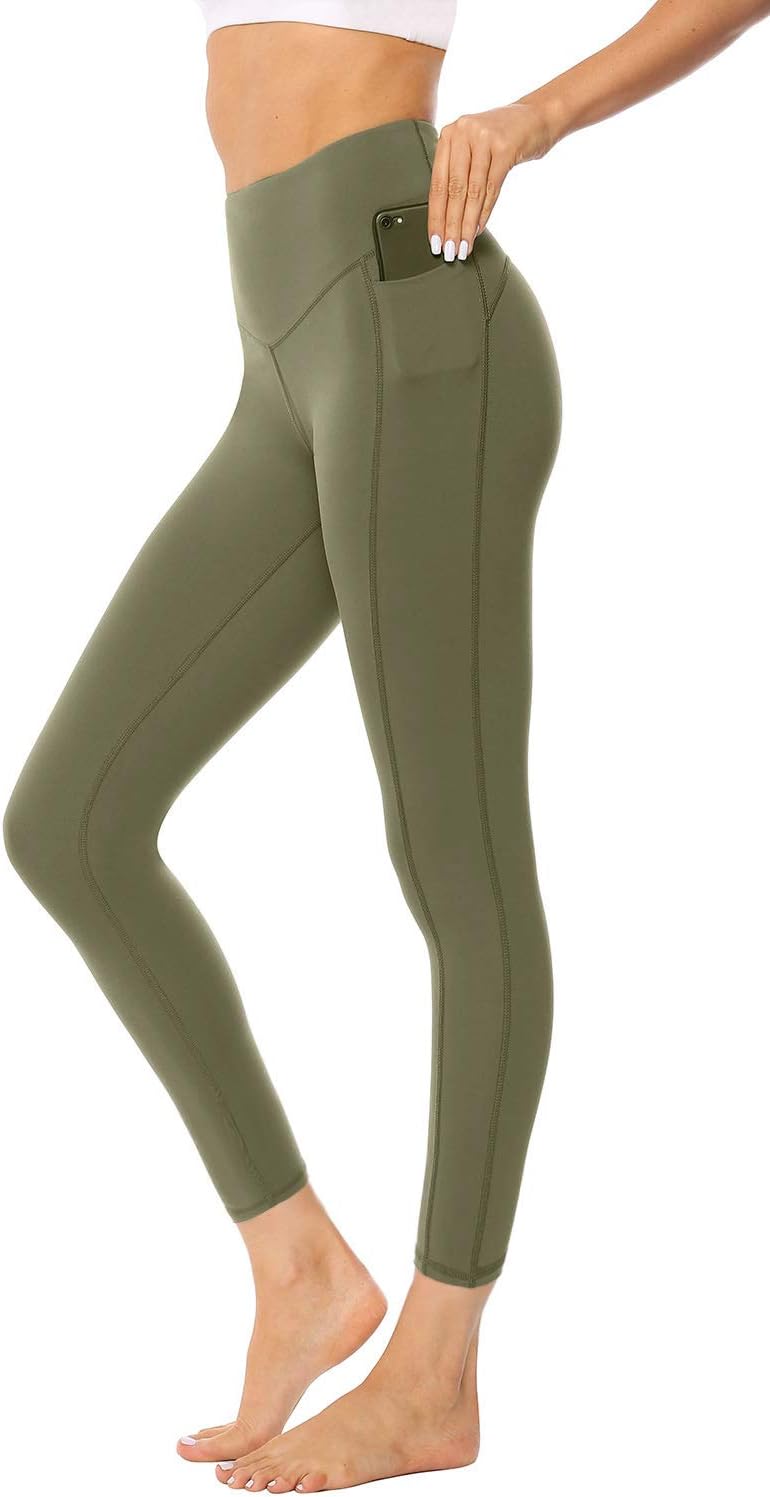 JOYSPELS Women's High Waisted Gym Leggings, Unique Tummy Control Yoga Pants, Ver...