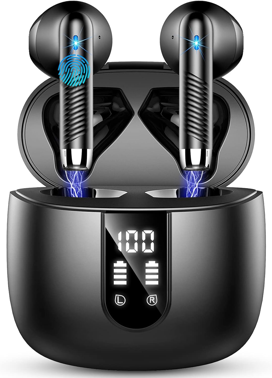 Exceptional Wireless Earbuds, Premium Bluetooth Headphones V5.4 with ENC Noise C...